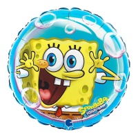 SpongeBob Schwammkopf 35 cm runder Ballon - Grabo