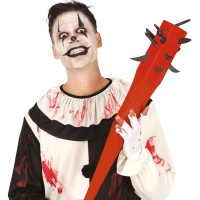 73cm Killer Clown Fledermaus mit Stacheln und Nägeln