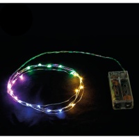 1,5 m bunte Lichterkette Girlande - 15 Leds