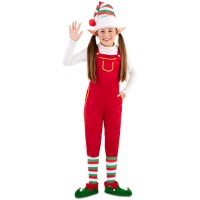 Jolly Elf Kostüm für Mädchen