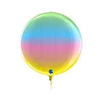 Regenbogen orbz Luftballon 38 cm - Grabo