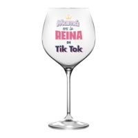 Tik Tok Mom 415 ml Weinglas - DCasa