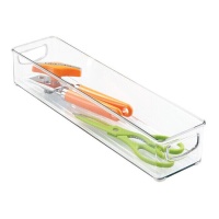 40,6 x 10,2 x 7,6 cm stapelbarer Organizer mit Griffen