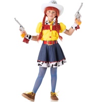 Cowgirl Spielzeugkostüm für Mädchen