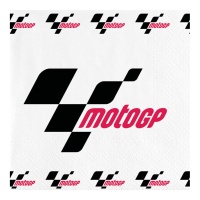 Moto GP Servietten 16,5 x 16,5 cm - 20 Stk.