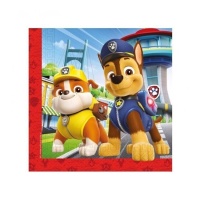 Paw Patrol Servietten 16,5 x 16,5 cm - 20 Stück.