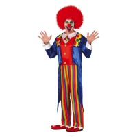 Regenbogen Clown Kostüm für Männer