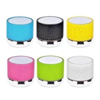 Mini-Bluetooth-Lautsprecher mit LED-Licht, Radio und USB-Anschluss - 1 Stk.