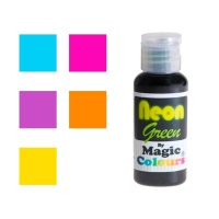 Neon-Effekt farbige Gel-Farbe 32 gr - Magic Colours