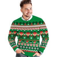 Elf Christmas Jersy für Männer