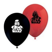 Star Wars Latex Ballons - Procos - 8 Stück.