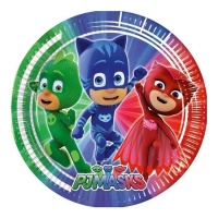 Pj Masks Teller 23 cm - 8 Stück