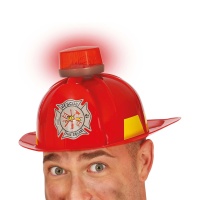 Feuerwehrhelm mit Sirene, Licht und Ton