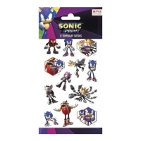 Sonic Assorted Temporary Tattoos - 12 Stk.