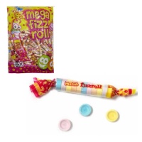 Tabletten-Bonbons - Mega fizz roll - 200 Stück