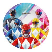 Power Rangers Teller 18 cm - 8 Stk.