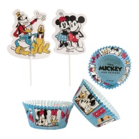 Mickey Mouse und Freunde Cupcake und Picks Kapseln - 48 Stück.