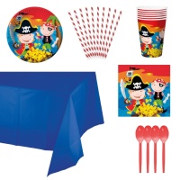 Schatzinsel-Party-Paket - 12 Personen