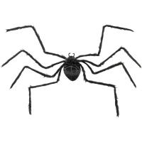 Schwarze lange schwarze Spinne 1,03 x 0,75 m