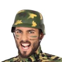 Grüner Camouflage Militärhelm