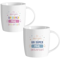 Feliç Aniversari 350 ml Becher - 1 Stück