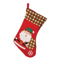 Weihnachtsmann Socke 43 cm