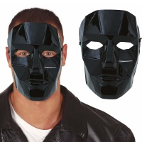 Schwarze Anführer-Maske