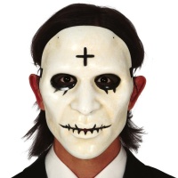 The Purge Maske mit Kreuz für Männer