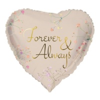 Forever & Allways Herz-Ballon 45 cm