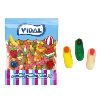 Mini geschnittene farbige Finger - Vidal - 1 kg