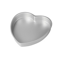 Aluminium Herzform 25 x 7,5 cm - Decora