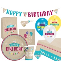 Alles Gute zum Geburtstag Kraft Party Pack