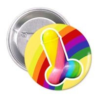 Regenbogen-Penis-Abzeichen