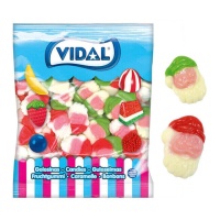 Bunte Weihnachtsmänner - Vidal - 1 kg