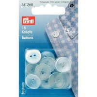 1,5 cm Knöpfe für Blusen und Pyjamas - Prym - 15 Stück.