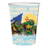 Ninja Turtles Trinkgläser 250 ml - 8 Stück.