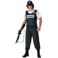 Lässiges Urban Policeman Kostüm für Männer