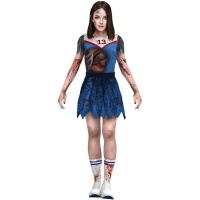 Zombie Dead Cheerleader Kostüm für Frauen