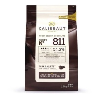 Zartbitterschokolade schmelzende Nuggets 54,5% von 2,5 kg - Callebaut