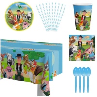 Zeno's Farm Party Pack - 8 Personen