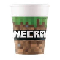 Minecraft Becher 200 ml - 8 Stk.