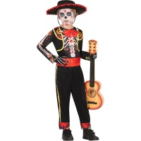 Mariachi Catrina Kostüm für Kinder