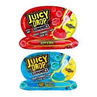 Gummies Juicy Drop saures Gel Gelee Geleebohnen 57 gr - 1 Stück