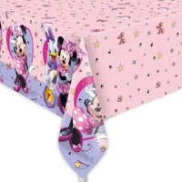 Minnie und Daisy Tischtuch rosa 1,20 x 1,80 m