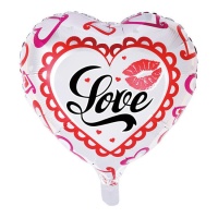 Liebe Herz Ballon 46 cm