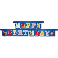 Paw Patrol Hundepatrouille Happy Birthday Party Girlande 3 m