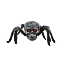 Haarige Spinne mit Totenkopf 23 x 17 x 11,5 cm