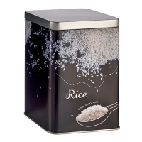 16 x 10,5 x 10,5 cm Metalltopf Rice