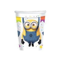 Minions Partygläser 250 ml - 8 Stk.