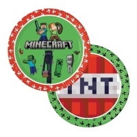 Minecraft Teller 23 cm - 8 Stk.